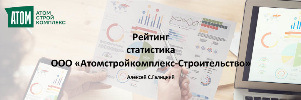 Рейтинг компании ООО "Атомстройкомплекс-Строительство" за 2021 год III кв